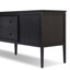 Dawn Media Console-Black Raffia