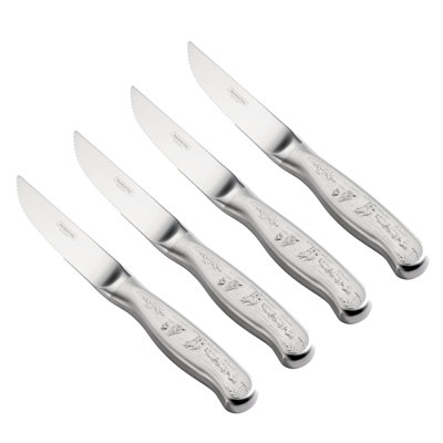 Ensemble de 4 couteaux à steak forgés / gravés 4 pièces