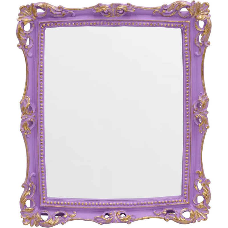 Rectangle Mirror, Lilac Purple