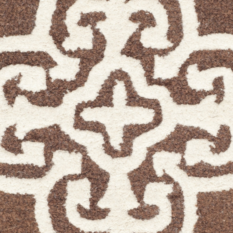 Cambridge Hand Tufted Wool Geometric Rug, Rectangle 2' x 3'
