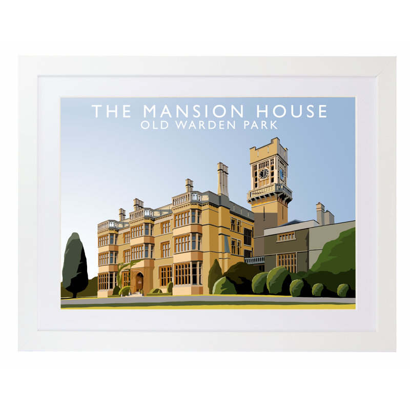 Richard O'Neil - Print, White Wood Frame, 33.5 cm H x 43.5 cm W x 2.2 cm D