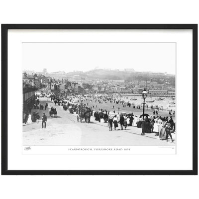 Scarborough, Foreshore Road 1891 by Francis Frith - Single Picture Frame Print