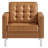 Loft Tufted Vegan Leather Armchairs --1299291065