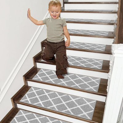 Edge Stair Tread Anti Slip Carpet Mat