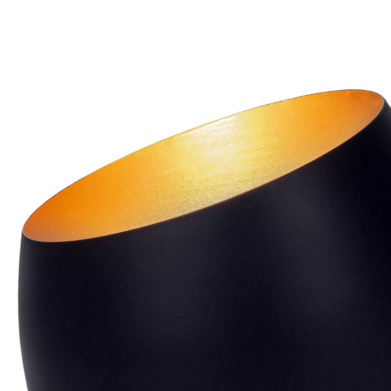 Ashwin Contemporary Designer Matt Integrated LED Table/Floor Lamp Uplighter, Black