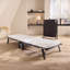 Jay-Be® Hideaway Folding Guest Bed, Space-Saving, 360° Castors, with Hypoallergenic, Breathable e-Fibre Mattress, Single-135580573