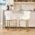 Beige Seat/Gold Legs/Velvet