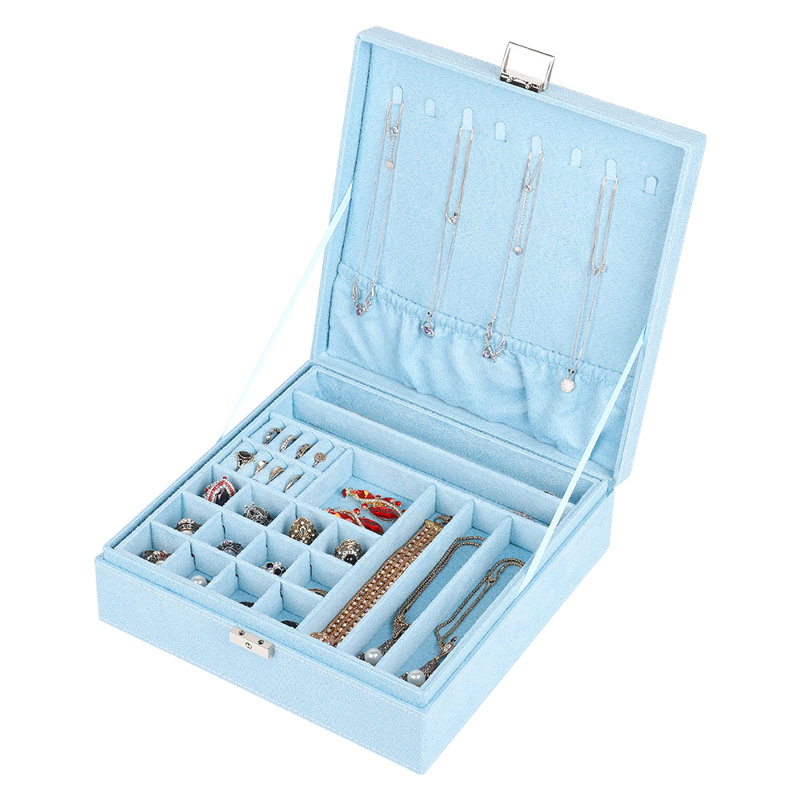 Boite à bijoux, Bleu