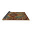 Tapis décoratif multicolore à motif abstrait-2105708429
