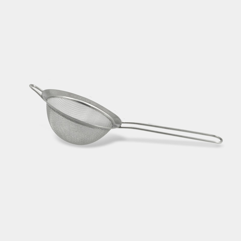 Stainless Steel Mesh Food Strainer with Long Handle