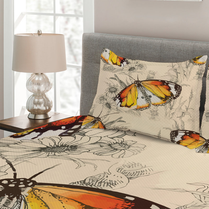 Farmhouse / Country Polyester Coverlet