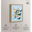 «Oyster Iris», reproduction d'art sur toile par Art Remedy, cadre doré, 30 x 45-501421236-501421193