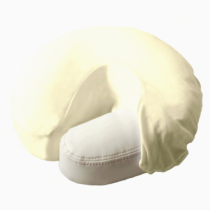 SilkySoft Face Cradle Cover - Wrinkle Resistant Microfiber Pillowcase for Massage Tables - Quick-Drying & Reusable - 1 Pack