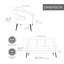 Causeuse compacte en velours de luxe au design chic pour les petits espaces