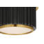 Cavill 5" Solitaire Flush Mount with Frosted Glass-1870716538