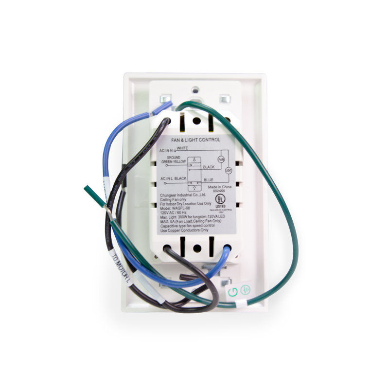 Replacement Ceiling Fan Wall Control, Cali Ajax Treviento Collections