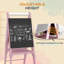 Lief Three-in-One Easel for Kids, with Paper Roll, Adjustable Height - Pink-866845365