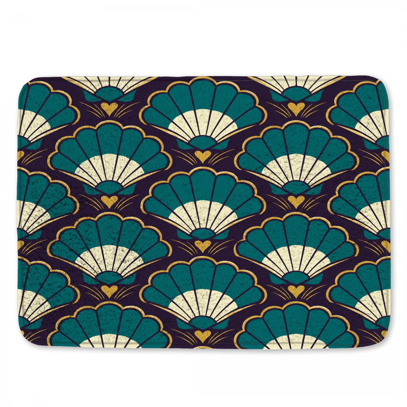 Tapis de bain Art Deco, 24in W x 17in L