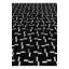Tapis noir Jed