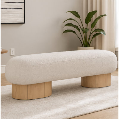 Denyer Fabric Upholstered Bench