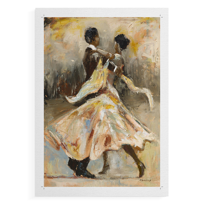 Night Out - Toile imprimée seulement - NON-CADRE, H 60 po x l 40 po