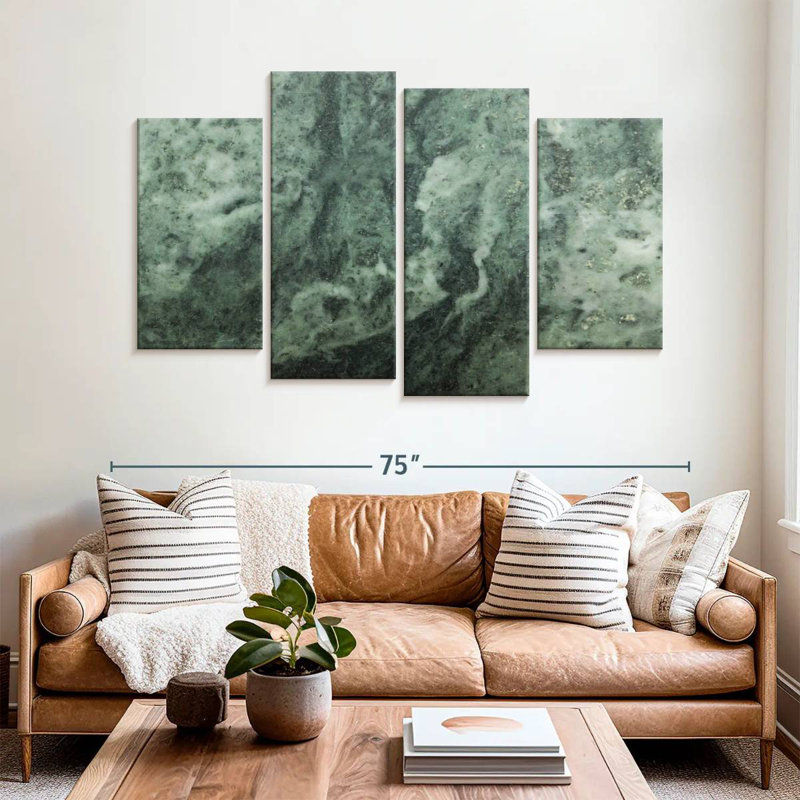 Avery Abstract Malachite, 42'' H x 68'' W