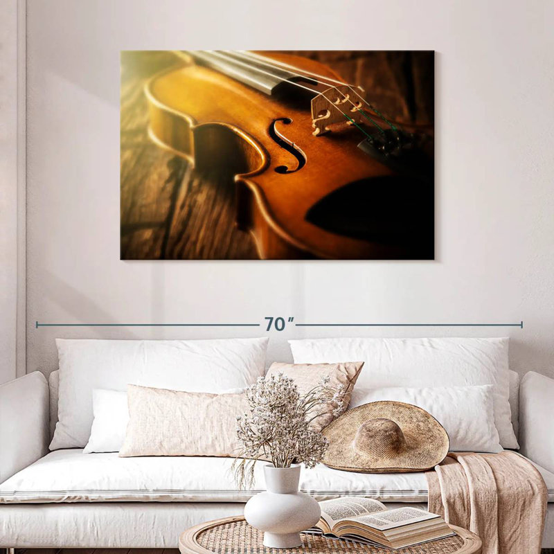 Abarca Sunlit Violin, 30" H x 45" W