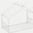 Double-Size Metal Platform Bed, White