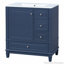 Meuble-lavabo 30 po avec lavabo, trois tiroirs, porte à fermeture en douceur-116858937