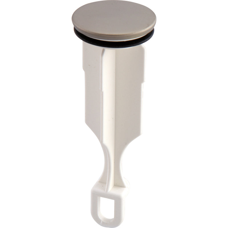 Drain Stopper Bathroom Sink Drain, Pearl Nickel