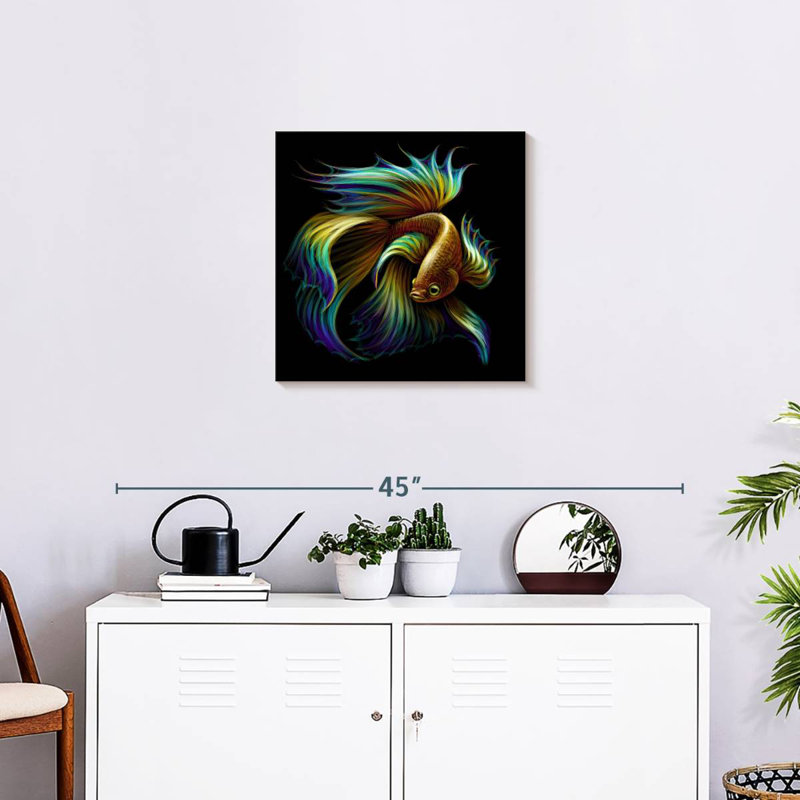 Fantasy Betta Fish, 20" H x 20" W
