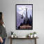 «Chamonix Mont Blanc», affiche rétro par Roger Broders, reproduction d'art encadrée sur toile-1642953508-1642953509