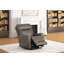 Fauteuil releveur contemporain avec accoudoirs et repose-pieds Tuxedo