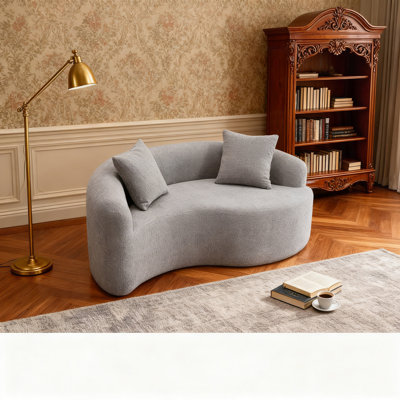 Canapé modulaire en chenille Boneless