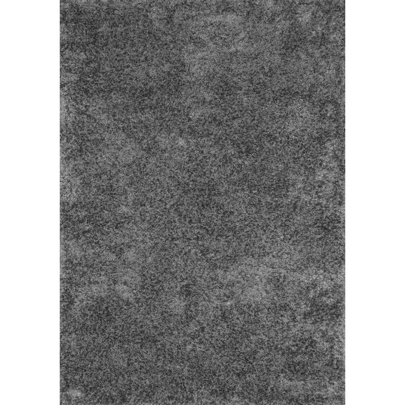 Fabiana Solid Colour Shag Area Rug, Rectangle 160 x 230cm