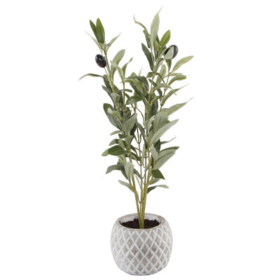 Olive artificielle 10 po en pot