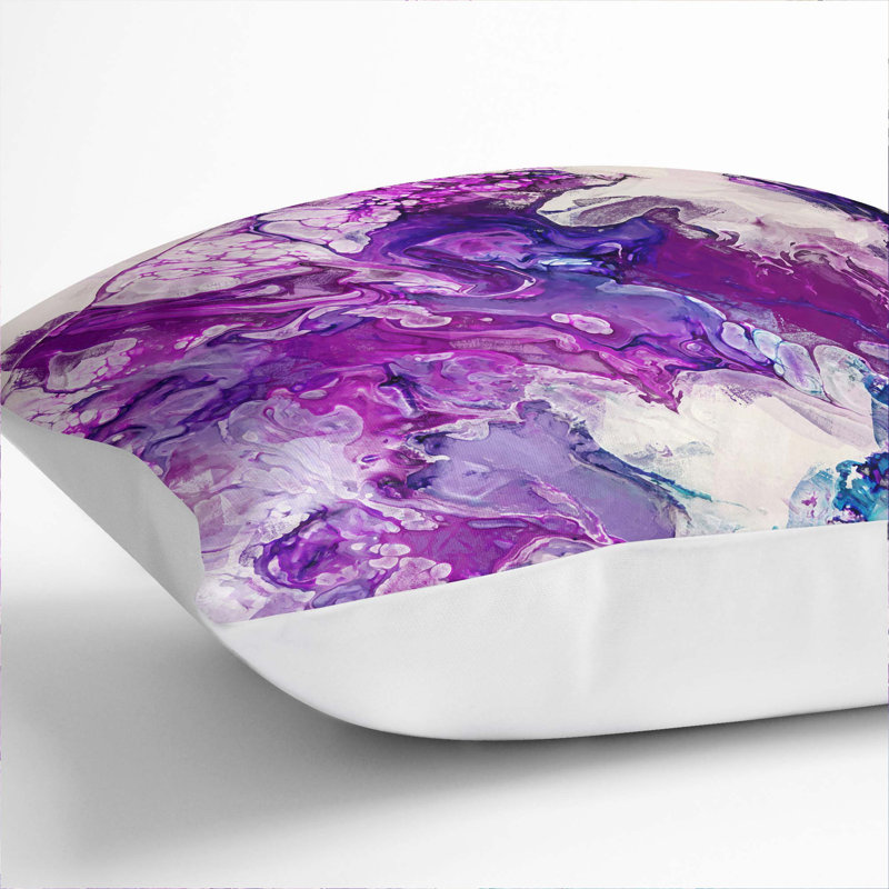 Square Cushion, White, 40cm H x 40cm W x 15cm D
