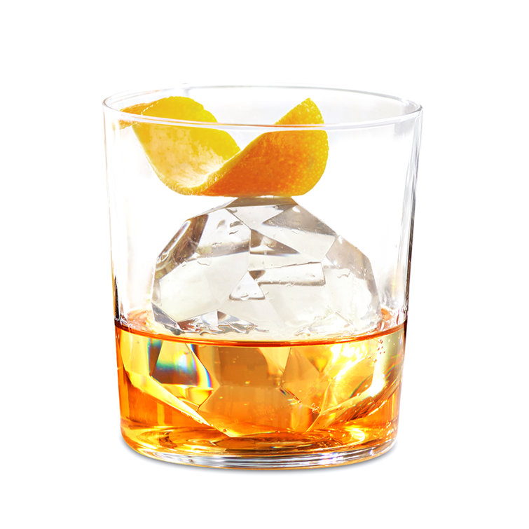 Sphere Ice Molds + Old Fashioned Glasses - Set of 2