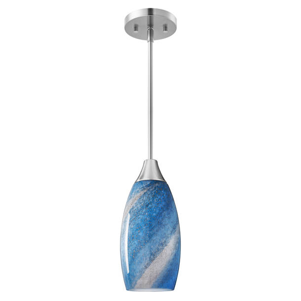 Wade Logan® Anamta 1 - Light Single Teardrop Pendant & Reviews | Wayfair