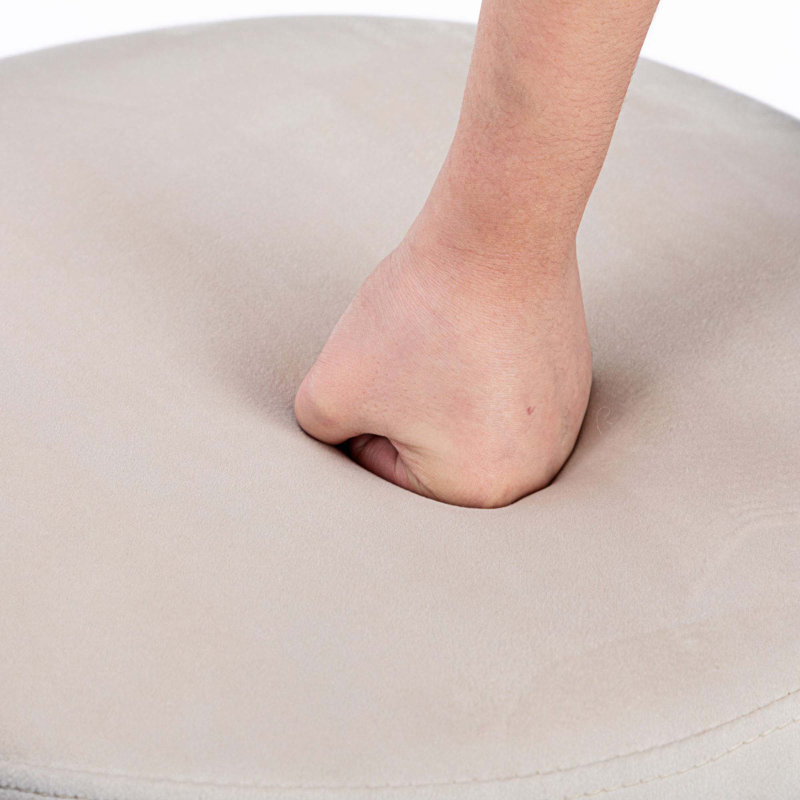 Chaise d'appoint en velours 26,3 po Henia, Velours bleu