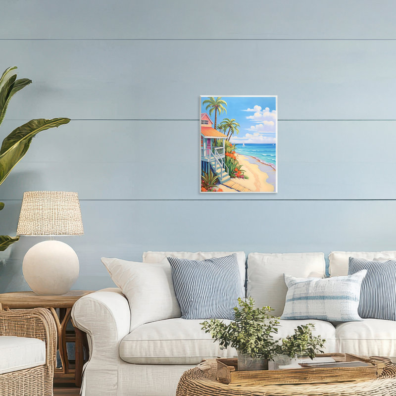Plaque murale Life On The Beach, design par LSR Design Studio
