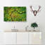 Road Through The Forest - Wrapped Canvas-56640458