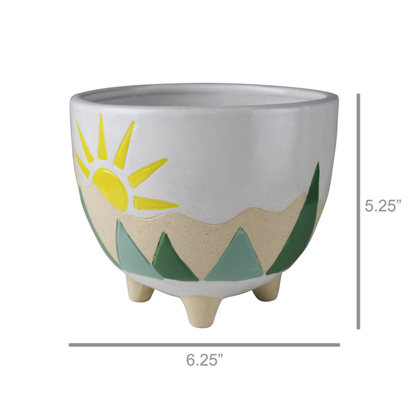 Cache-pot en céramique Kiswanna