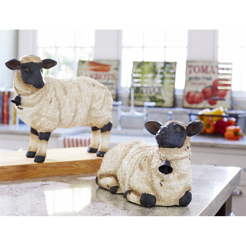 Ensemble de figurine 2 pièces ovine