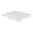 Huron 12" x 12" White Matte Glass Pebble Mosaic Floor and Wall Tile-95635362