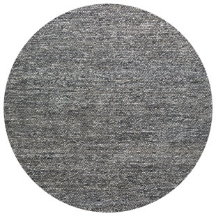 Tapis gris anthracite Karma Weave