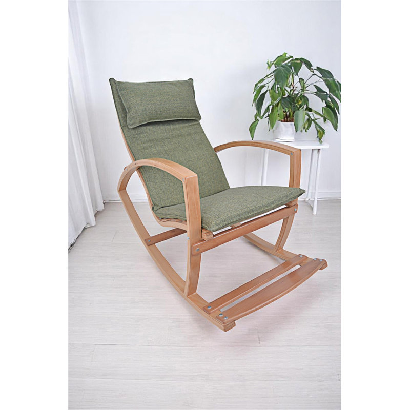 Chaise berçante moderne (y compris la chaise), Vert