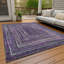 Tapis mauve intérieur / extérieur lavable à la machine Xhevrie ACN1725-1841191455