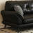 Italian Minimalist Design Black Sofa