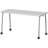 Rectangle 2 Person Flip Top 23.63 in. L Training Table and Chair Set with Casters and-66943852-66943853